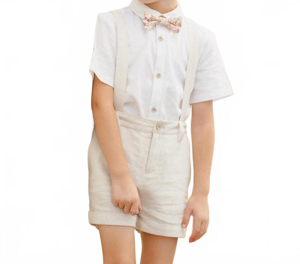 NEW NORALEE atlas shirt in white